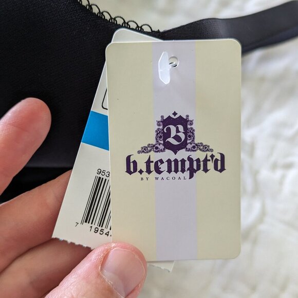 NWT Black Wacoal 34DDD Btempt´d Comfort Intended T-Shirt Bra - Picture 4 of 8